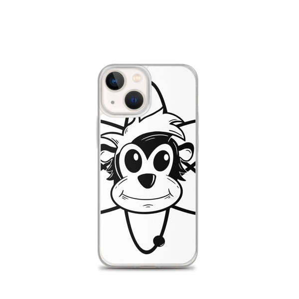 Skunk iPhone Case (White)