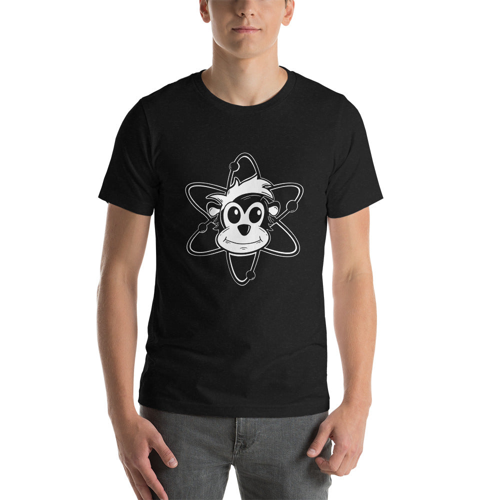 Skunk Short-Sleeve Men's T-Shirt (white logo)